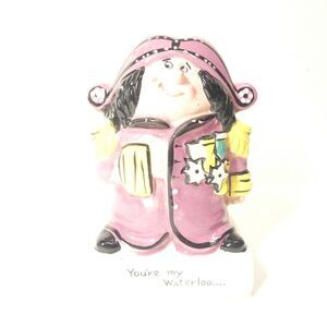 You’re My Waterloo Figurine Norcrest Japan Napoleon Military Vintage Ceramic